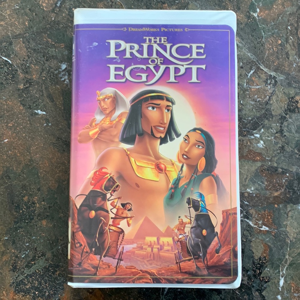Dreamworld The Prince of Egypt VHS.